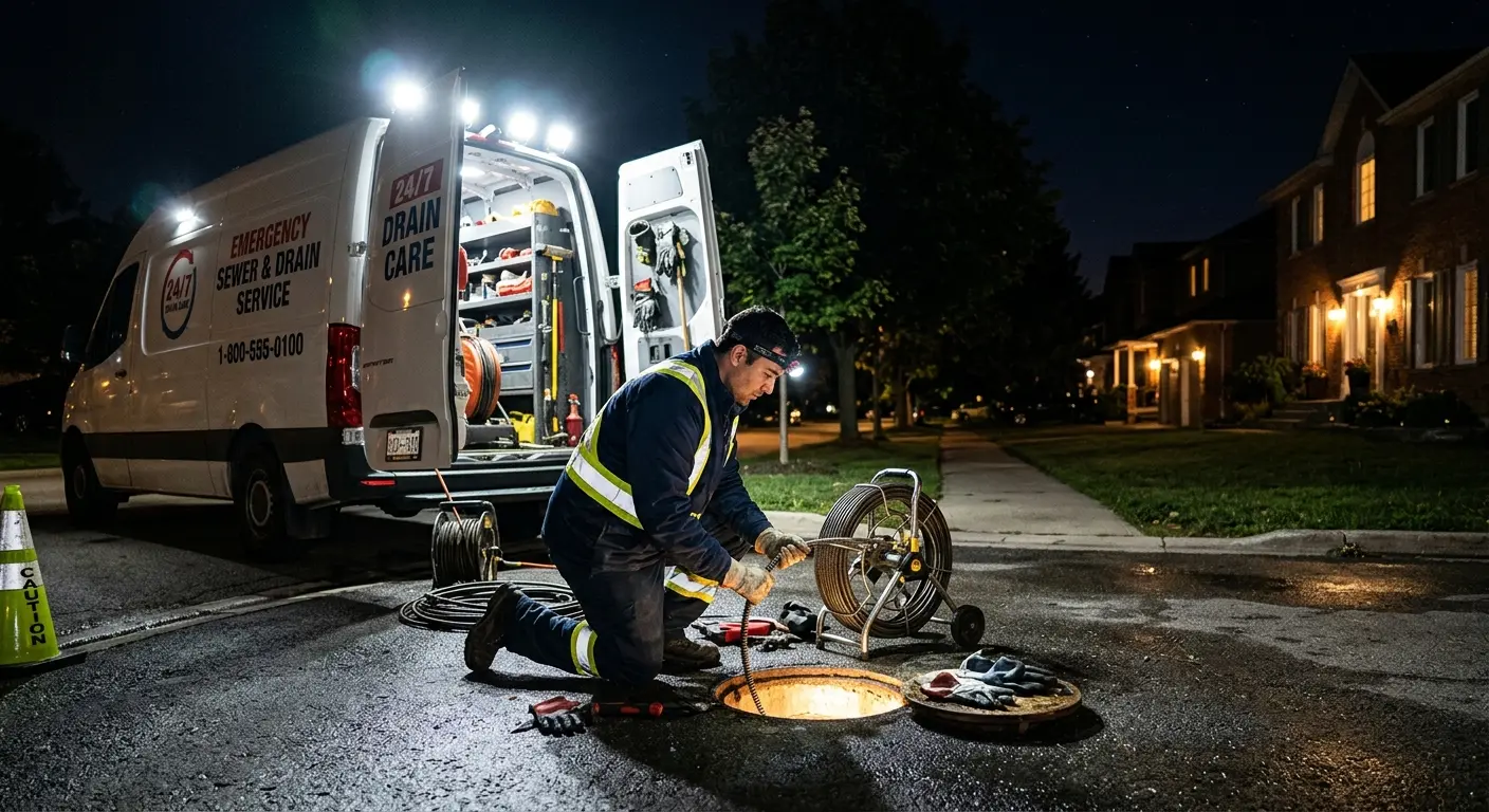 Emergency Drain Service in Lyon, MI